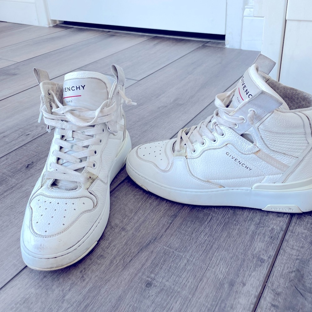 Givenchy high top sneakers. 38. Used in a great condition